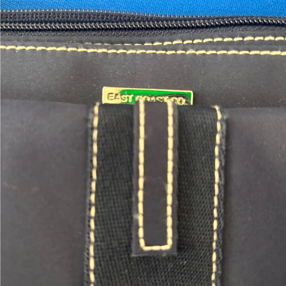 East Coast Co navy blue Nylon Shoulder / tote Bag